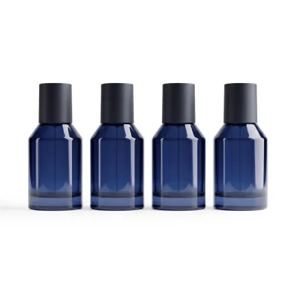 kemasan botol parfum bentuk silinder
