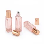 kemasan botol parfum roll on bentuk kotak rounded