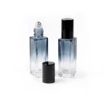 kemasan botol parfum roll on bentuk kotak rounded ukuran kecil