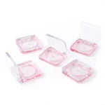 kemasan case eyeshadow bentuk kotak rounded ukuran kecil