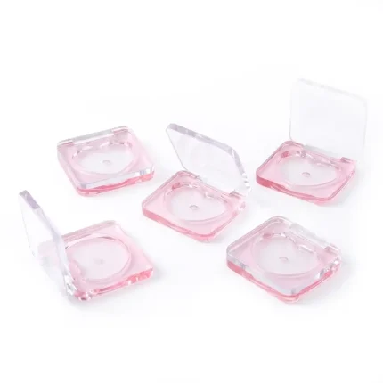 kemasan case eyeshadow bentuk kotak rounded ukuran kecil