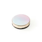 kemasan cushion COMPACT CASE PC3087A varian warna Case Hitam – Cap Gradasi Pink–Cyan dengan Gold Ring