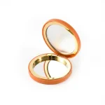 kemasan cushion COMPACT CASE PC3096A varian warna orange - gold inner ring