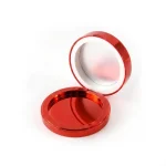 kemasan cushion COMPACT CASE PC3096B varian warna merah glossy