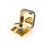 kemasan cushion COMPACT CASE PC3101B varian warna gold - navy