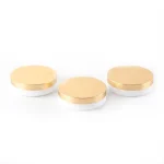 kemasan cushion COMPACT CASE PC3115A varian warna putih - gold