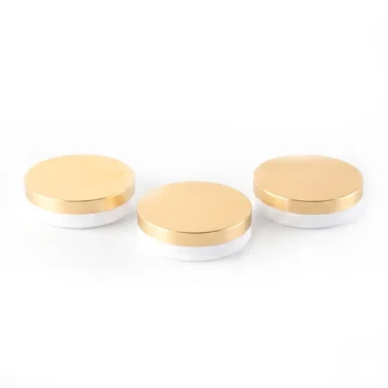 kemasan cushion COMPACT CASE PC3115A varian warna putih - gold
