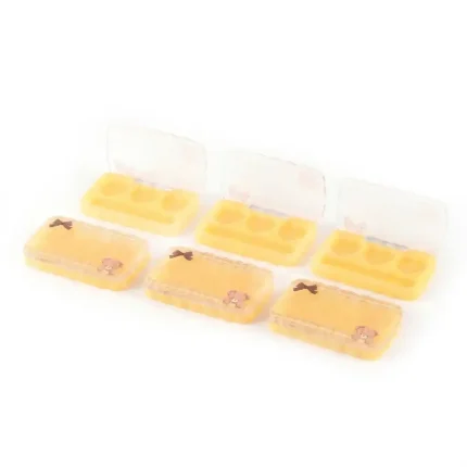 kemasan eyeshadow case ukuran kecil 4 kompartemen premium