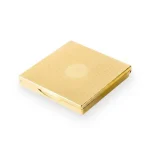 kemasan kosmetik EYESHADOW CASE ES2066B varian warna gold metalik