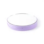 kemasan kosmetik EYESHADOW CASE ES2104A varian warna ungu dengan aksen silver