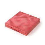 kemasan kosmetik EYESHADOW CASE ES2108D varian warna merah metalik