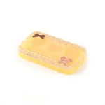 kemasan kosmetik EYESHADOW CASE ES2150A varian warna kuning pastel
