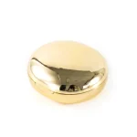 kemasan kosmetik EYESHADOW CASE ES2158A varian warna gold metalik