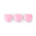 kemasan kosmetik JAR BALM RY-4055 varian warna bening transparan dengan cap pink