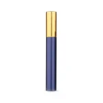 kemasan kosmetik MASCARA TUBE RY-J18015 varian warna navy dengan aksen gold metalik