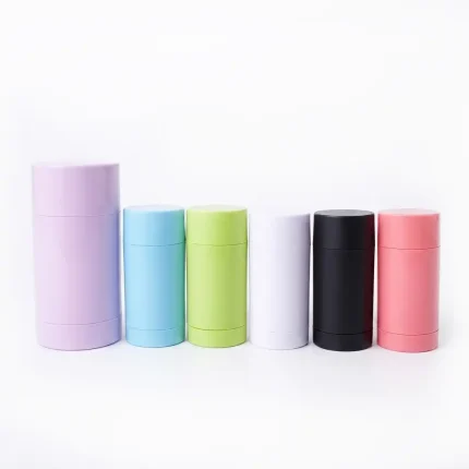 kemasan kosmetik botol lip balm bentuk silinder