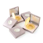 kemasan kosmetik cushion compact case dengan inner lid dan cermin bentuk kotak premium