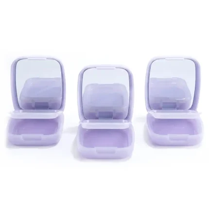 kemasan kosmetik cushion compact case lengkap dengan inner lid dan cermin