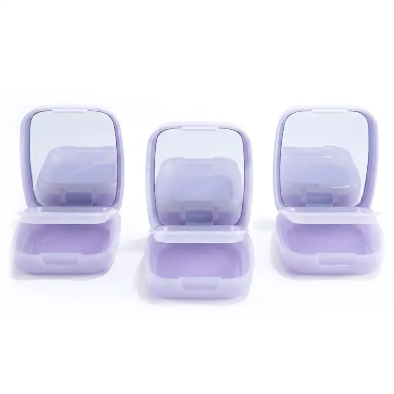 kemasan kosmetik cushion compact case lengkap dengan inner lid dan cermin