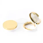 kemasan kosmetik cushion compact dengan cermin dalam ukuran kecil premium