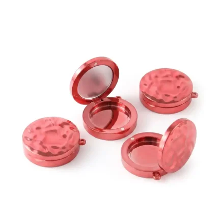 kemasan kosmetik cushion compact ukuran kecil dengan cermin bagian dalam