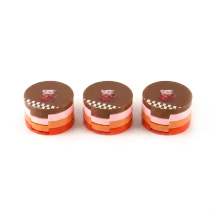kemasan kosmetik eyeshadow case ukuran kecil bentuk silinder