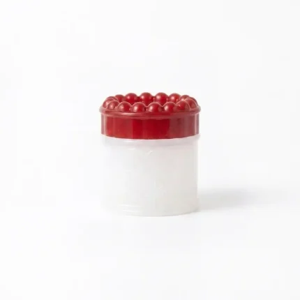 kemasan lip cream BOTTLE LIP S271-1 varian warna merah putih