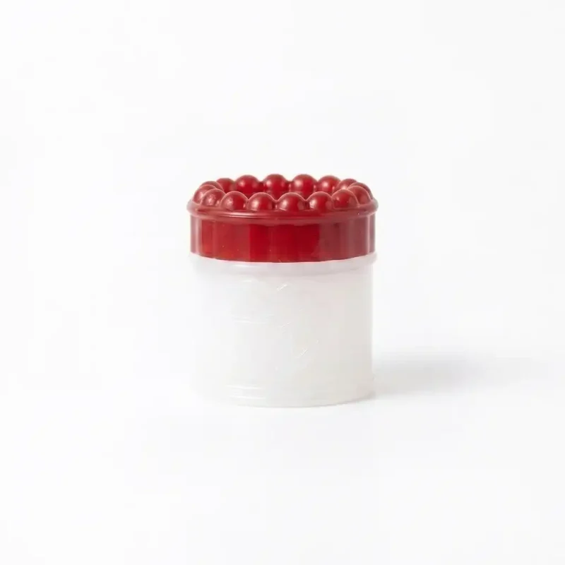 kemasan lip cream BOTTLE LIP S271-1 varian warna merah putih