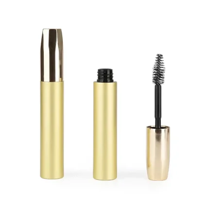 kemasan maskara tube ukuran kecil bentuk silinder rounded