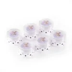 kemasan pot loose powder ukuran kecil dengan inner sifter bentuk silinder