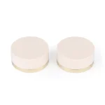 kmeasan kosmetik POT POWDER RY-8046 varian warna gold metalik dengan cap cream
