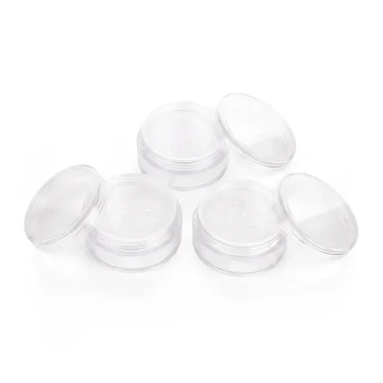 pot loose powder lengkap dengan inner sifter