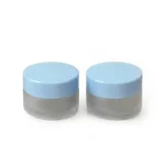 POT FROSTED CAP BLUE