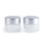 POT FROSTED CAP SILVER KACA