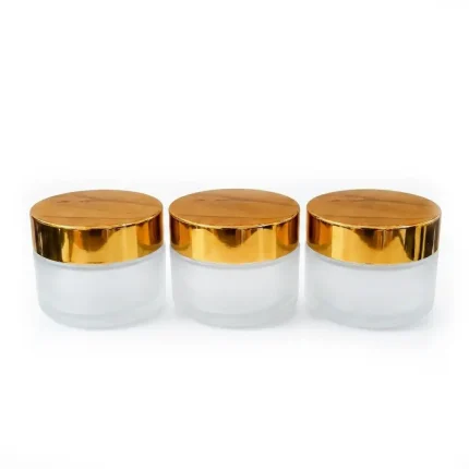 POT KACA FROSTED CAP GOLD
