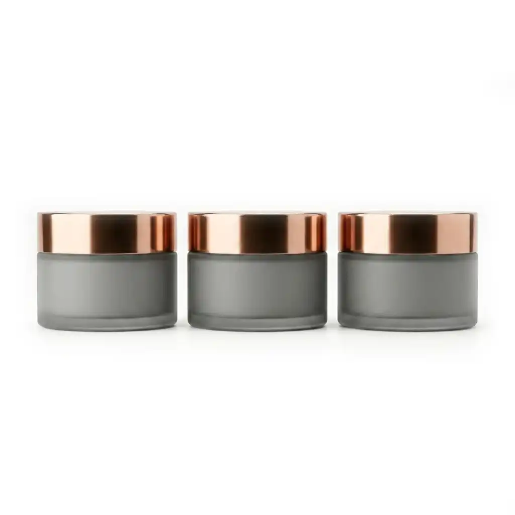 POT KACA FROSTED CAP ROSEGOLD POT KACA FROSTED CAP ROSEGOLD
