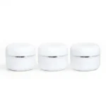 POT NANO 10GR PUTIH LIST SILVER