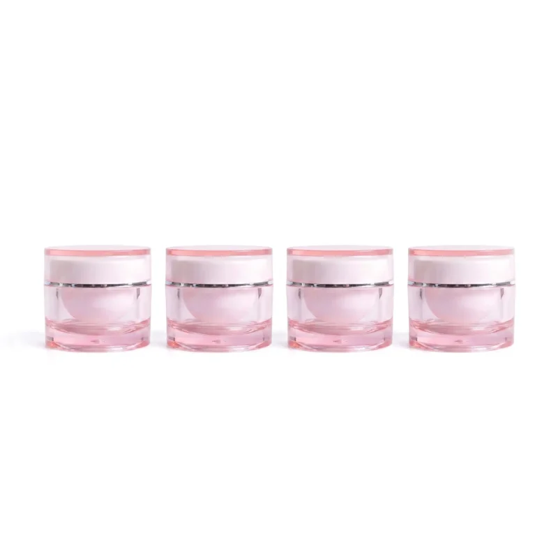 kemasan jar kosmetik ukuran kecil bentuk silinder