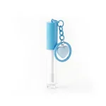 kemasan kosmetik BOTTLE LIP C501-6 varian warna biru - transparan