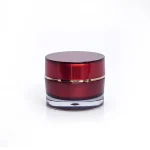 kemasan kosmetik POT ACRILIC MAROON ukuran 10 gram