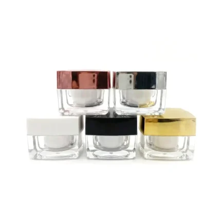 kemasan kosmetik POT ACRYLIC SQUARE ukuran 10 gram