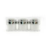 kemasan kosmetik POT AIRLESS ACRYLIC varian warna putih