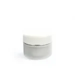 kemasan kosmetik POT FLOWER LIST SILVER ukuran 20 gram