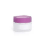 kemasan kosmetik POT PP BUNGA UNGU NATURAL ukuran 15 gram
