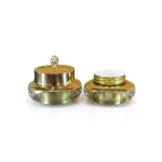 kemasan kosmetik POT PRINCESS varian warna gold metalik
