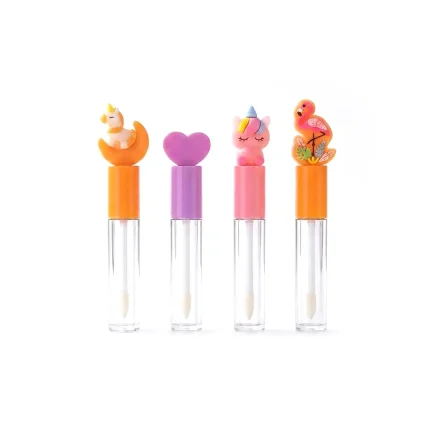 kemasan lip gloss bentuk silinder ukuran kecil