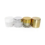 kemasan pot jar kosmetik bentuk silinder kecil bahan akrilik premium