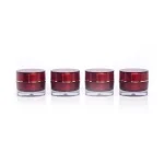 kemasan pot jar kosmetik ukuran kecil bahan akrilik premium