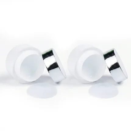 kemasan pot kosmetik bentuk silinder premium lengkap dengan inner lid