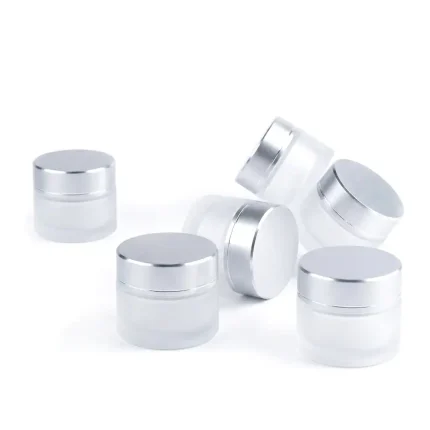 kemasan pot kosmetik bentuk silinder premium ukuran kecil
